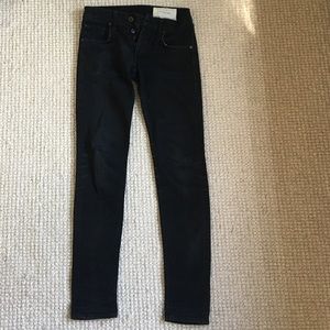 Rag & Bone Fit 1 black skinny jeans